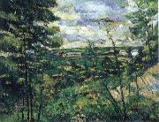 Paul Cezanne oise valley Sweden oil painting artist